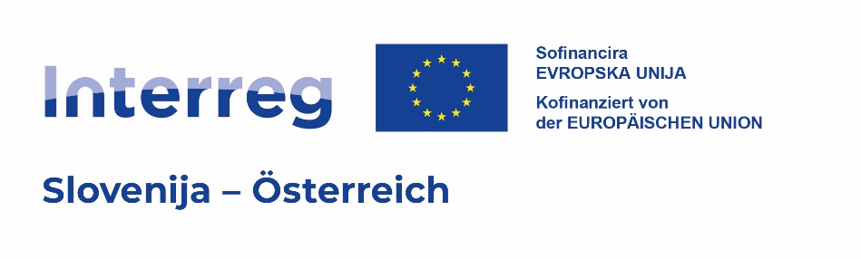 Interreg Slovenija-Avstrija - Sofinancira Evropska unija