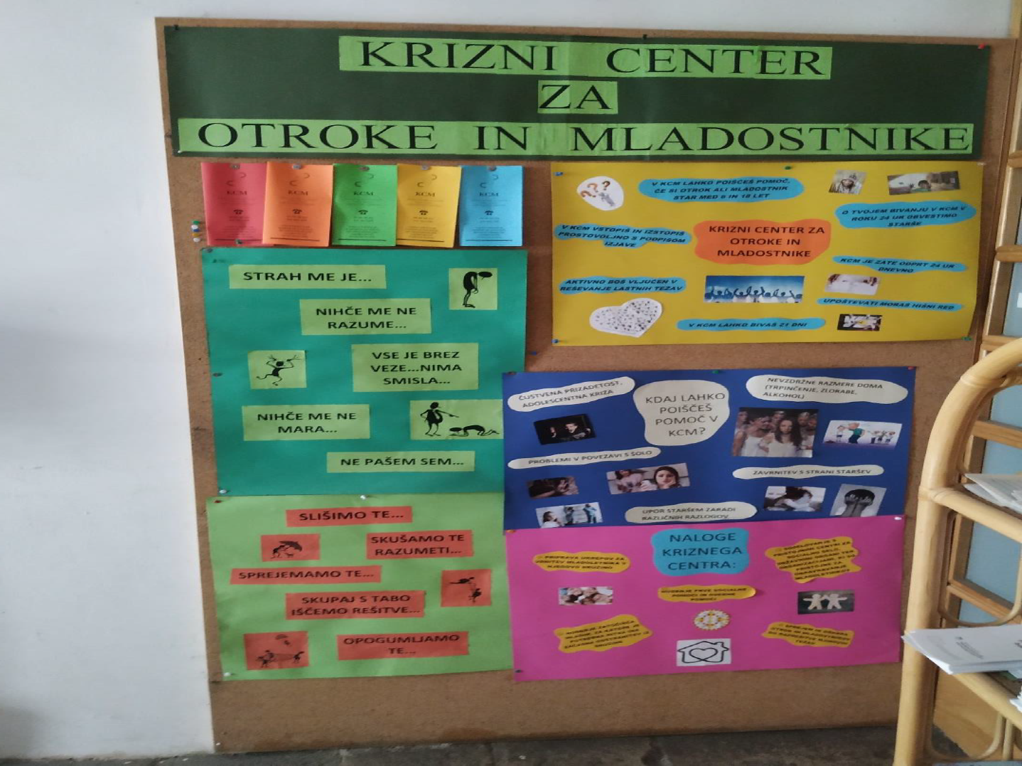Predstavitev KCM v obliki plakatov
