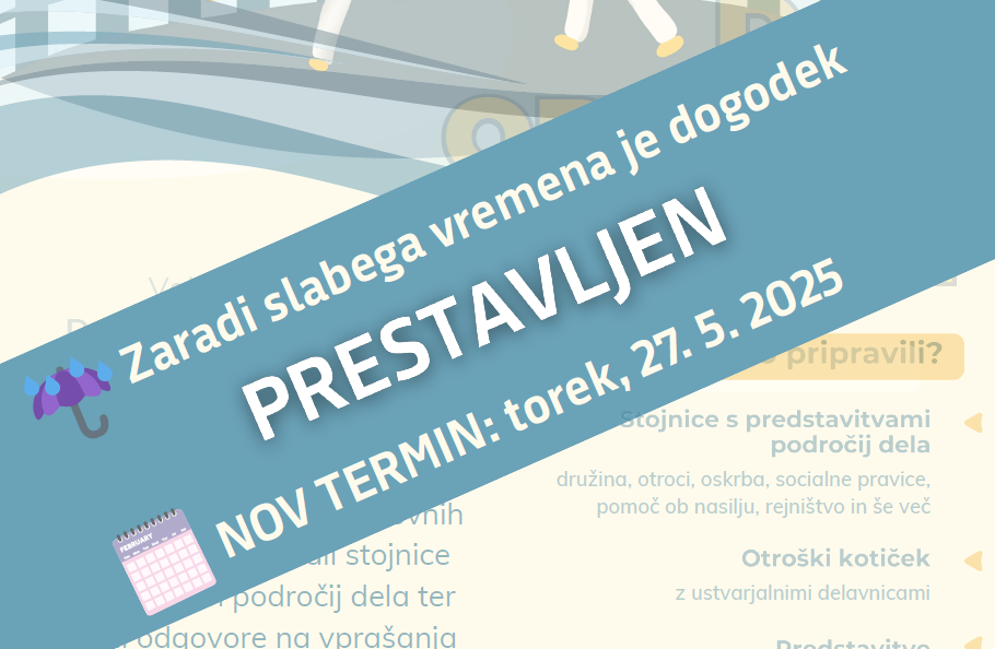 Dan odprtih vrat prestavljamo na 27. maj 2025